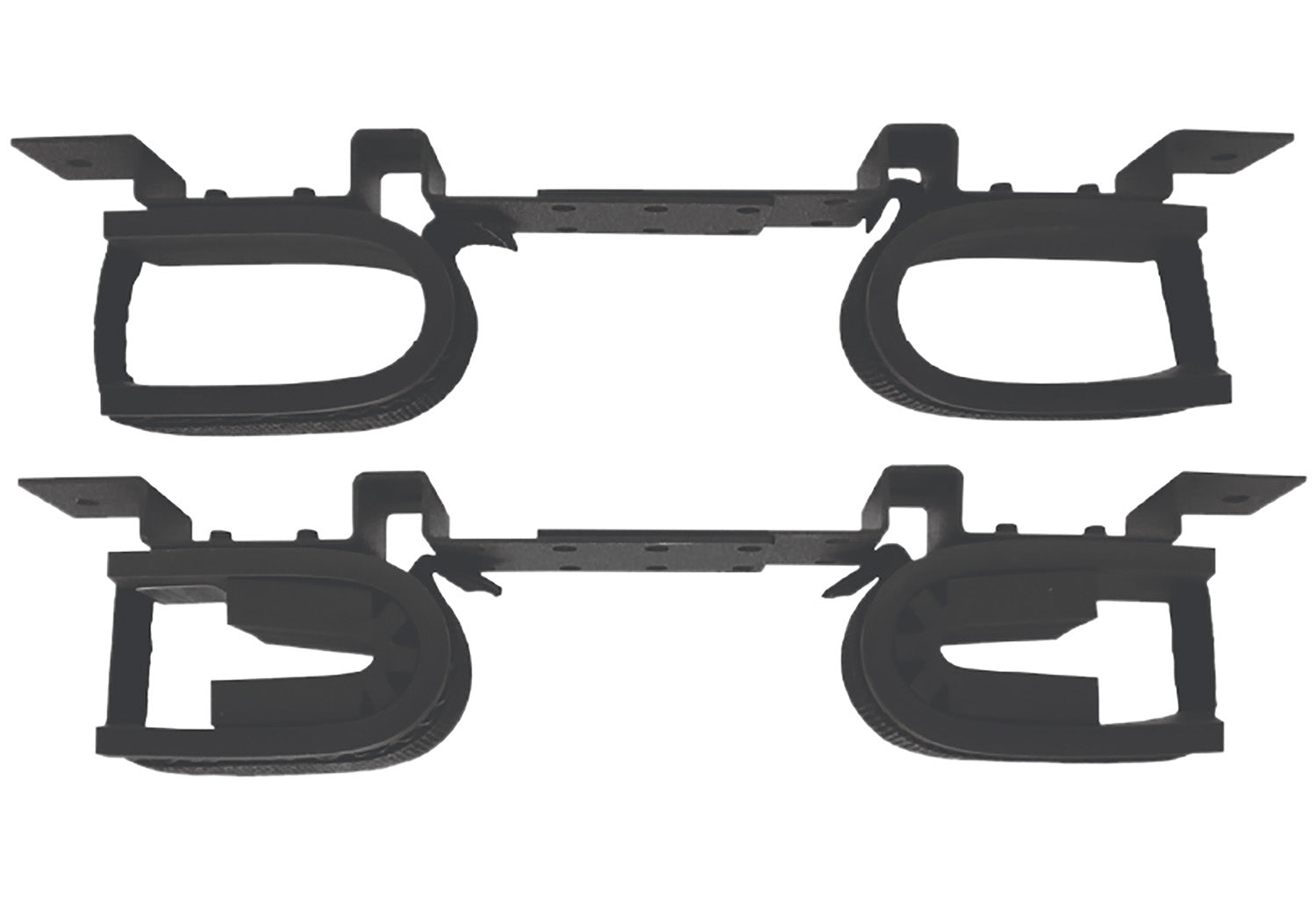 Rugged Gear 10075 Overhead Mount Black Steel Adjustable 2-Gun Rifle/Shotgun Rack