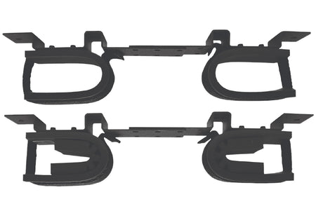 Rugged Gear 10075 Overhead Mount Black Steel Adjustable 2-Gun Rifle/Shotgun Rack