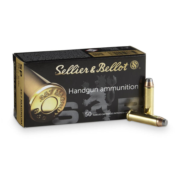 Sellier & Bellot (S&B) SB357B Handgun 357 Mag 158 gr Soft Point (SP)