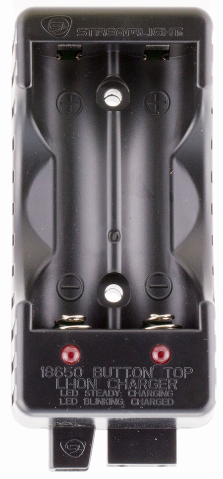 Streamlight 22100 Black Dual Channel Charger for 18650 Rechargeable Batteries