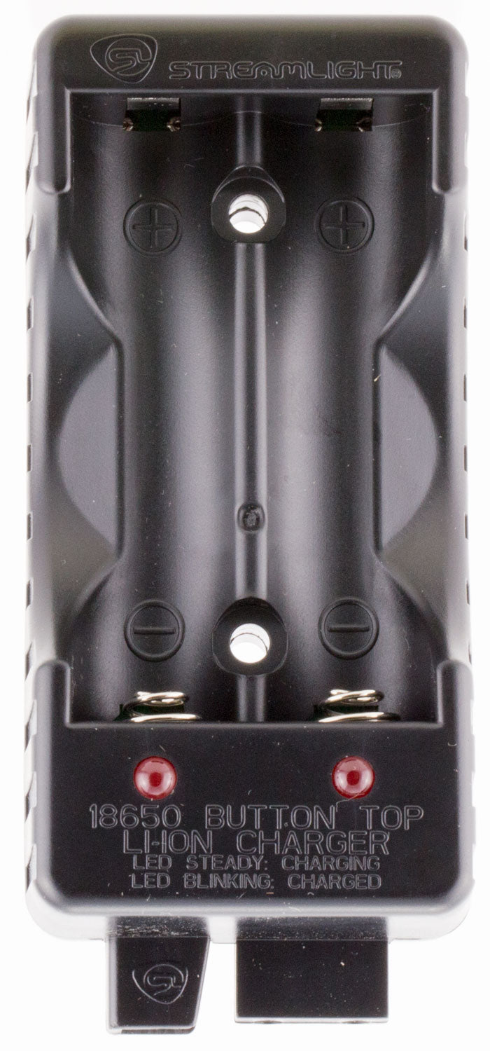 Streamlight 22100 Black Dual Channel Charger for 18650 Rechargeable Batteries