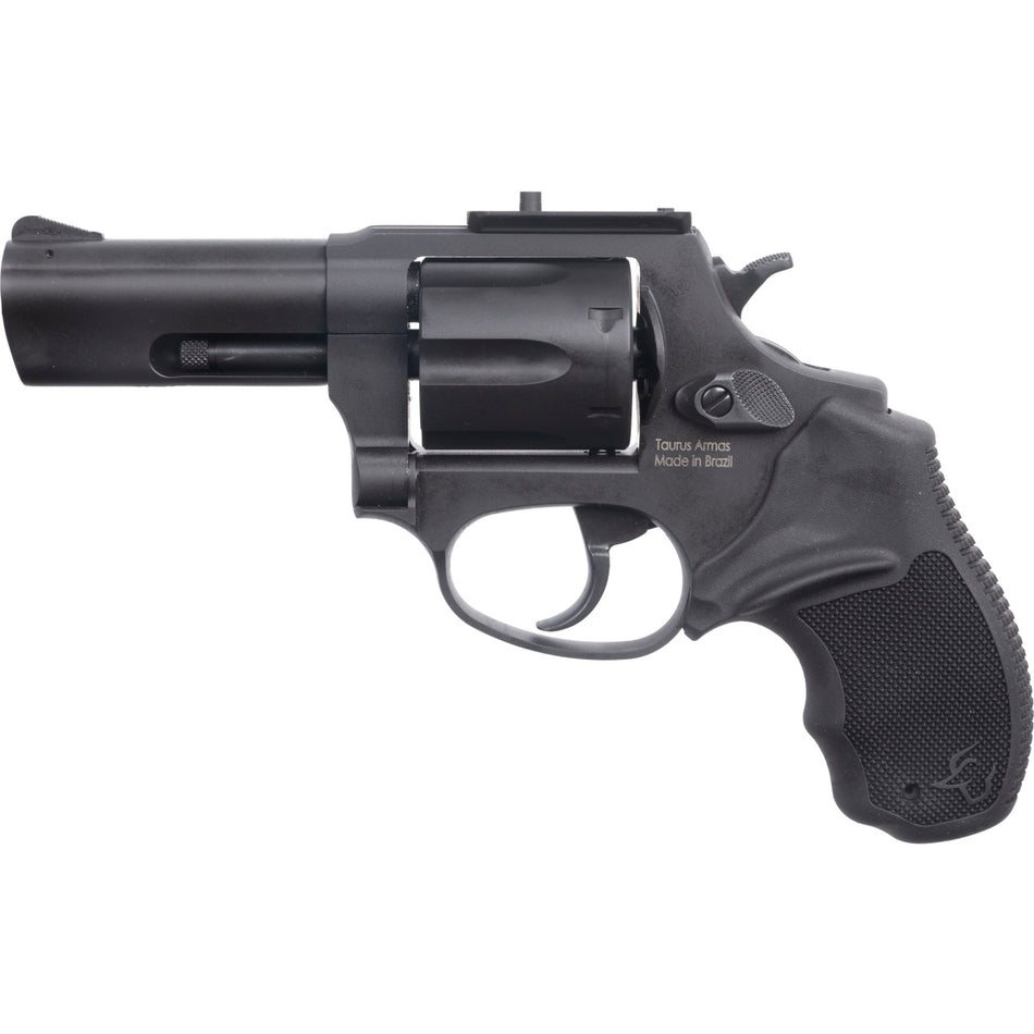 Taurus 2-856P31 856 T.O.R.O. Small 38 Special +P 6 Shot 3" Matte Black Stainless Steel Barrel, Cylinder & Frame, Black Rubber Grip, Transfer Bar Safety, Exposed Hammer