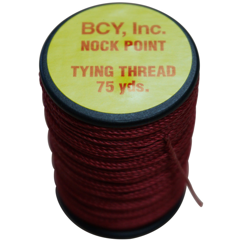 BCY 75 yd Red High Tenacity Nylon Nock Point Tying Thread