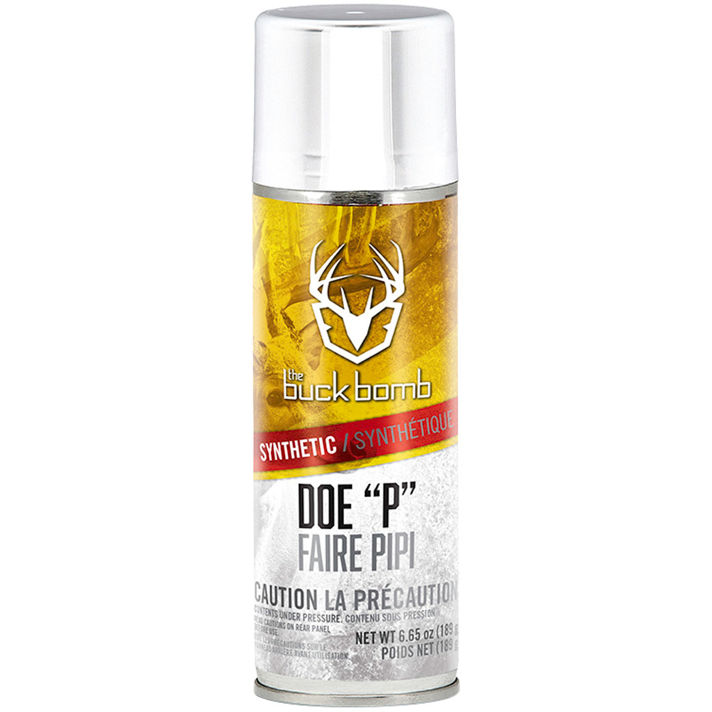 Buck Bomb Doe P Synthetic Aerosol Deer Attractant 6.65 oz.