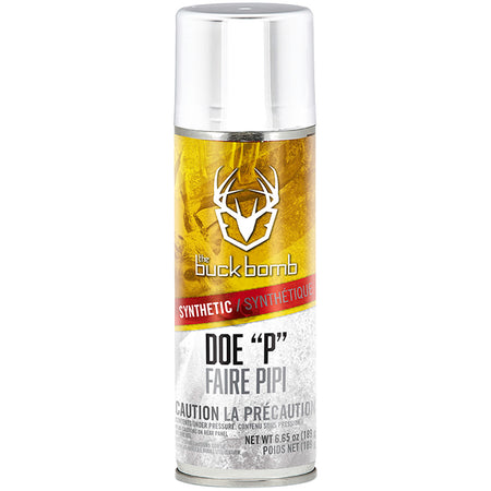 Buck Bomb Doe P Synthetic Aerosol Deer Attractant 6.65 oz.