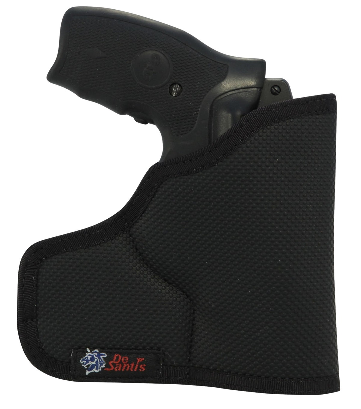 DeSantis Nemesis Ammo Pocket Ambidextrous Holster Rubberized Fabric S&W J Frame 2" Barrel