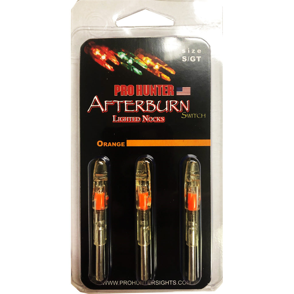 GWS Lighted Arrow Nocks S Nock Orange Pack of 3