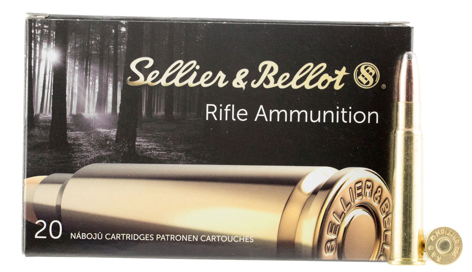Sellier and Bellot Rifle .303 British 180 grain Soft Point ammunition