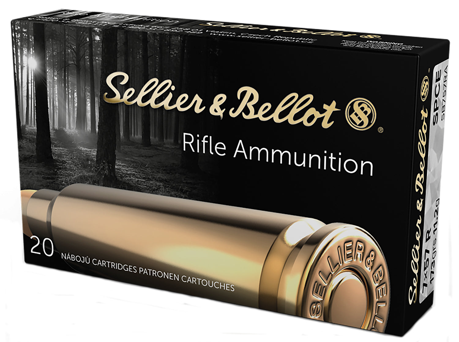 Sellier & Bellot (S&B)  Soft Point Cut Through Edge 173 Grain 7x57mmR 2379 fps