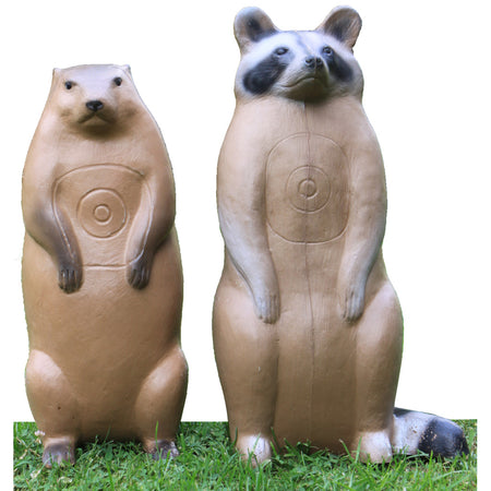 Big Shot Pro Hunter Archery 3D Target Raccoon and Groundhog Combo