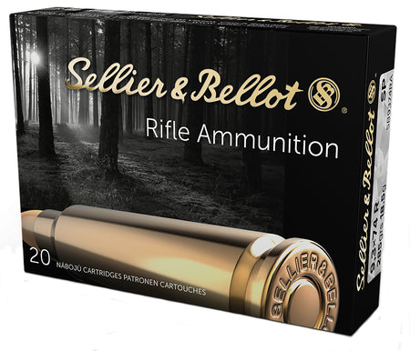 Sellier and Bellot Rifle 9.3x72mmR 286 grain Soft Point ammunition