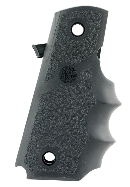 Hogue 14000 Para Ordnance P-14 Black Cobblestone Rubber Finger Groove Grip