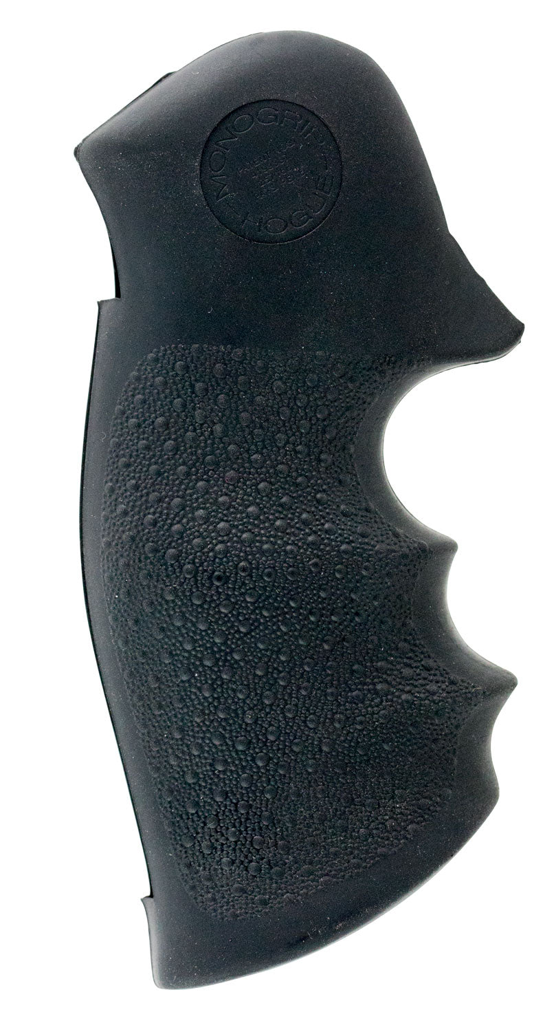Hogue 10000 Monogrip Black Rubber Finger Groove Design for Smith & Wesson K/L Frame Square Butt