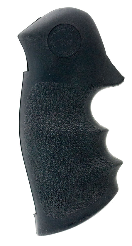 Hogue 10000 Monogrip Black Rubber Finger Groove Design for Smith & Wesson K/L Frame Square Butt