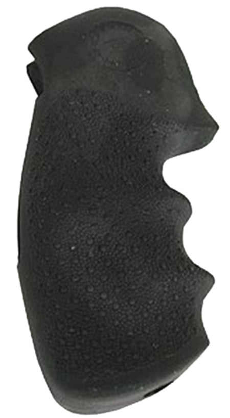 Hogue 25000 Monogrip Black Rubber with Finger Grooves fits S&W N Frame Round Butt