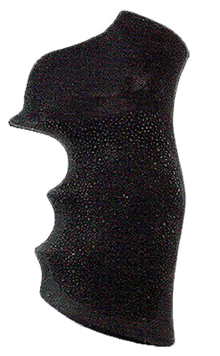 Hogue 80000 Monogrip Black Rubber with Finger Grooves for Ruger GP100 Super Redhawk