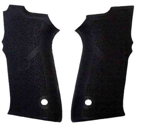 Hogue 40010 Black Rubber Grip Panel Set fits S&W 5906 4006 Pistols