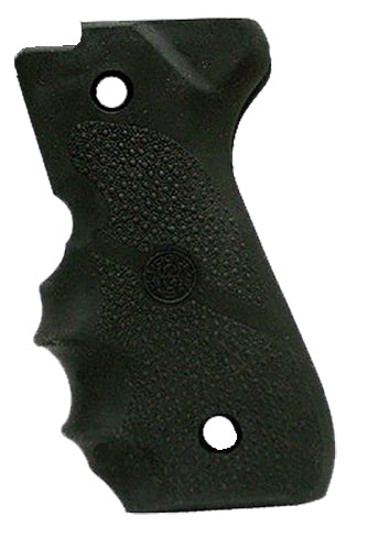 Hogue 92000 Beretta 92F 96 Black Rubber Wraparound Grip with Finger Grooves