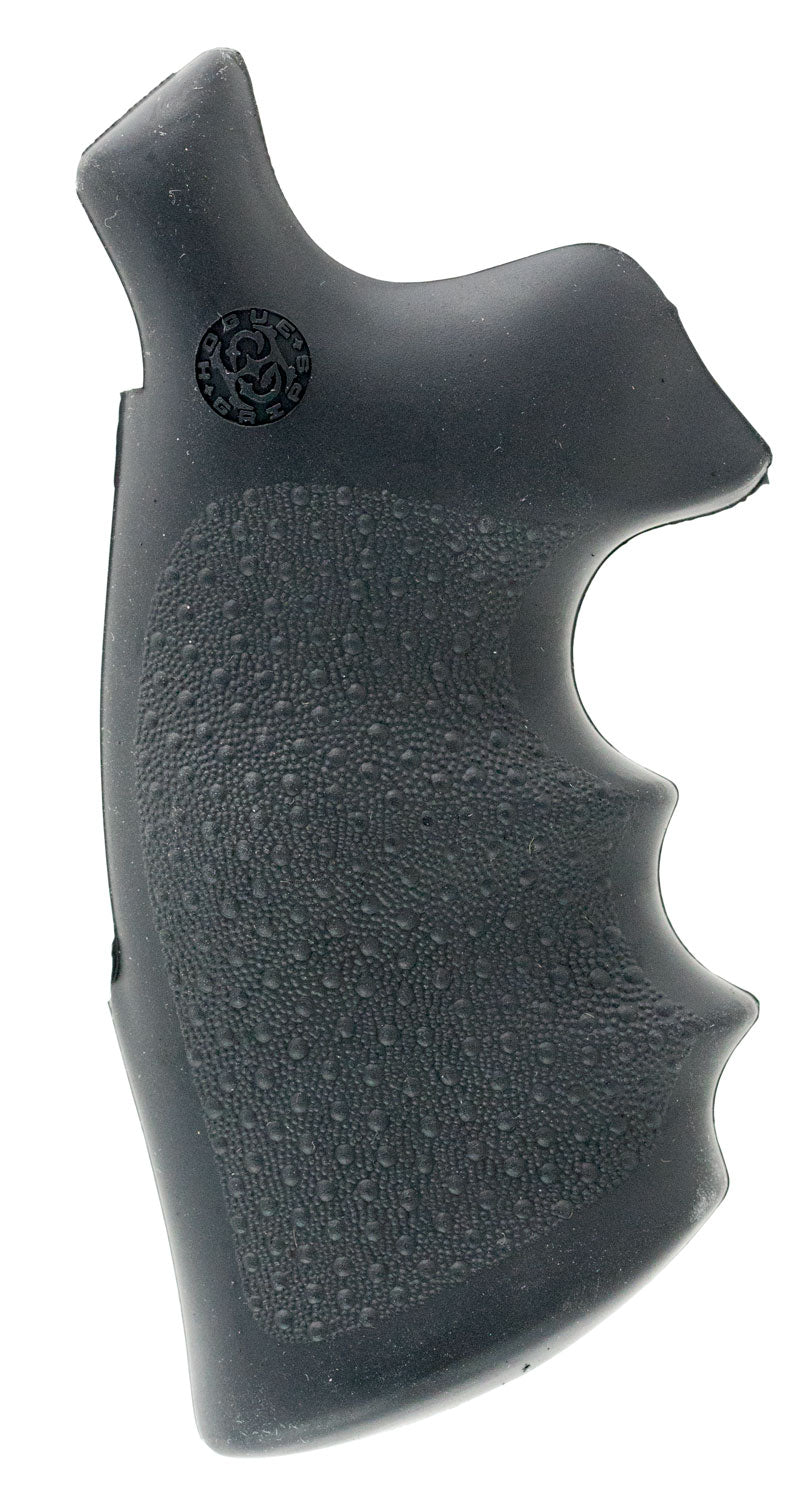 Hogue 25002 S&W N Frame Round Butt Conversion Monogrip Black Rubber Finger Grooves