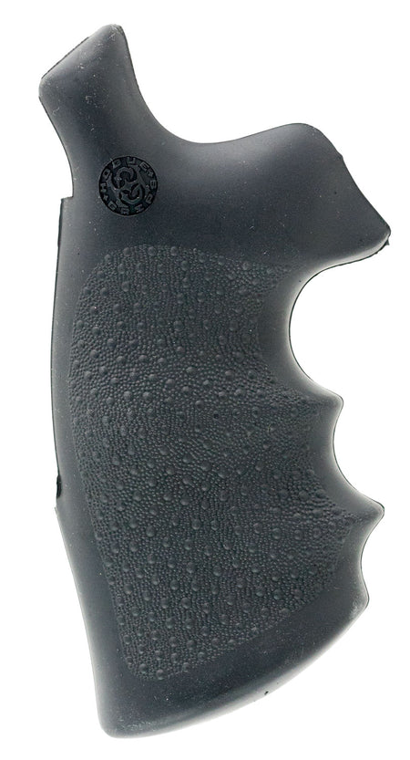 Hogue 25002 S&W N Frame Round Butt Conversion Monogrip Black Rubber Finger Grooves