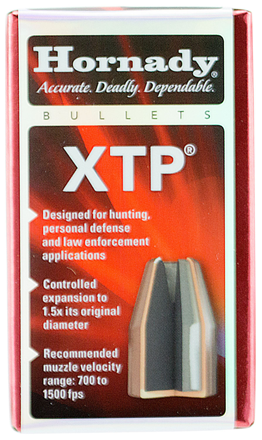 Hornady XTP 9mm .355 90 gr Hollow Point Bullets 100/Box