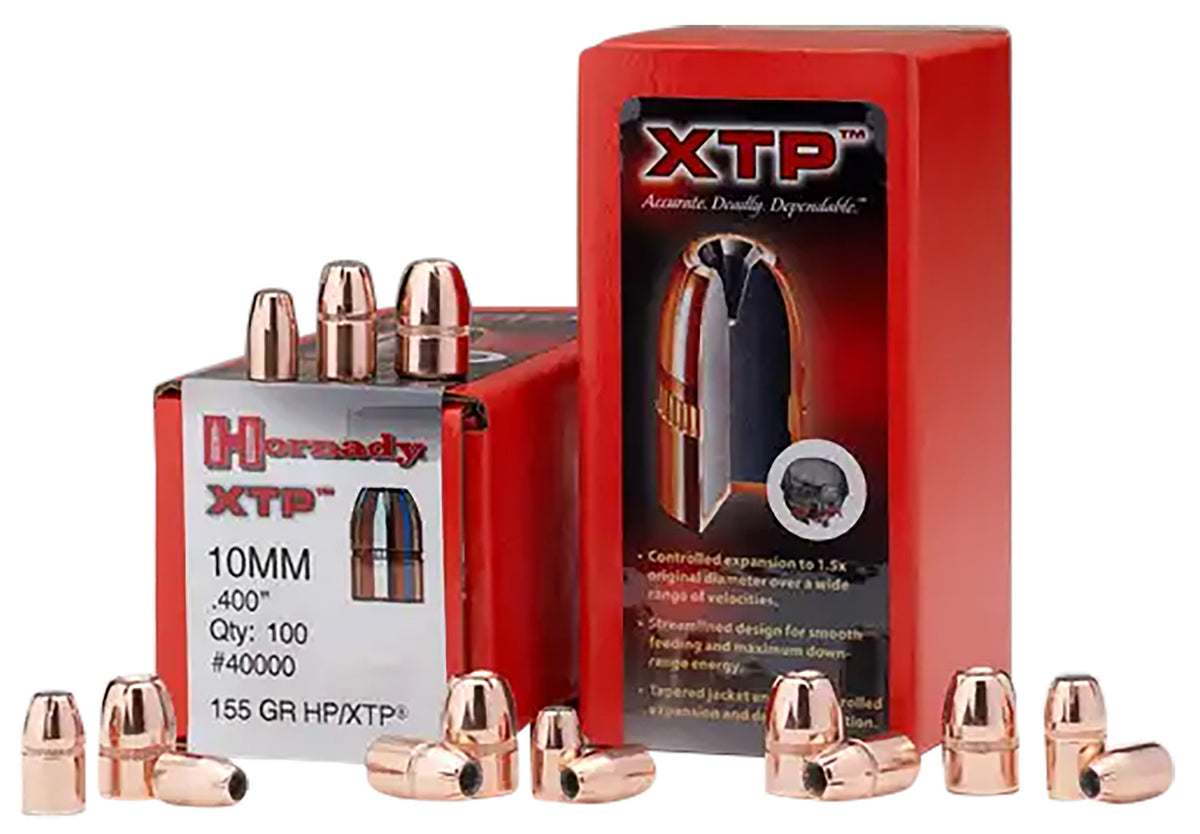 Hornady XTP 9mm .355 124 gr Hollow Point Bullets 100/Box