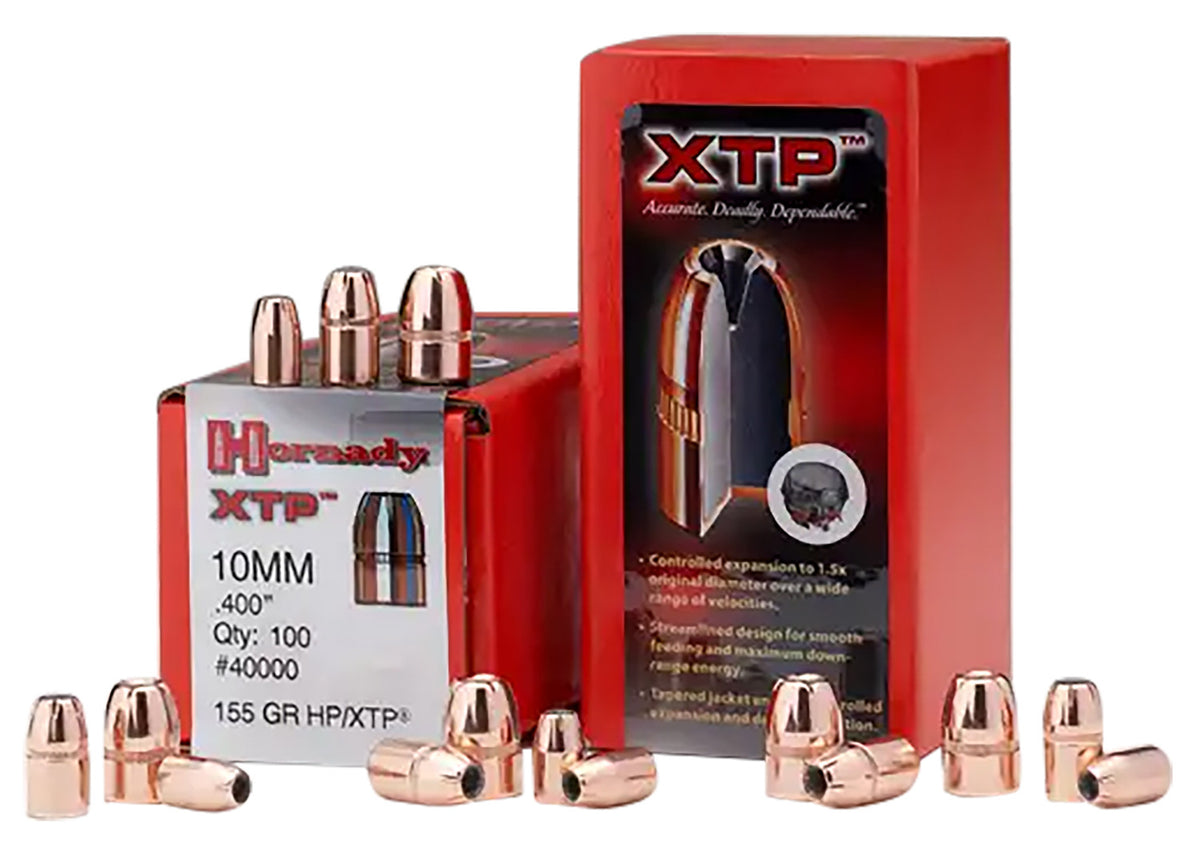 Hornady XTP 38 Cal .357 158 gr Hollow Point Reloading Bullets 100/Box