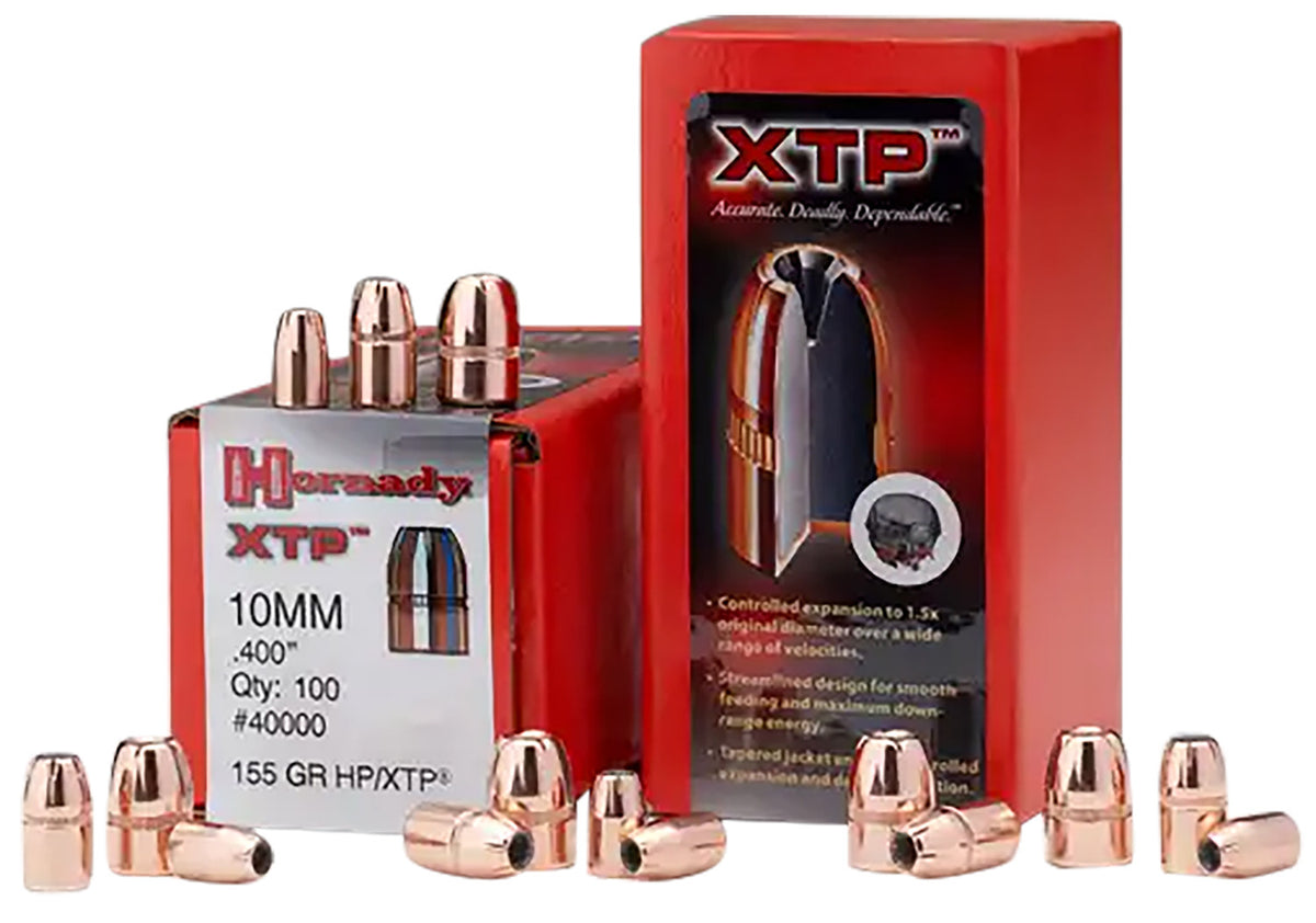 Hornady XTP 44 Cal .430 180 gr Hollow Point Reloading Bullets 100/Box