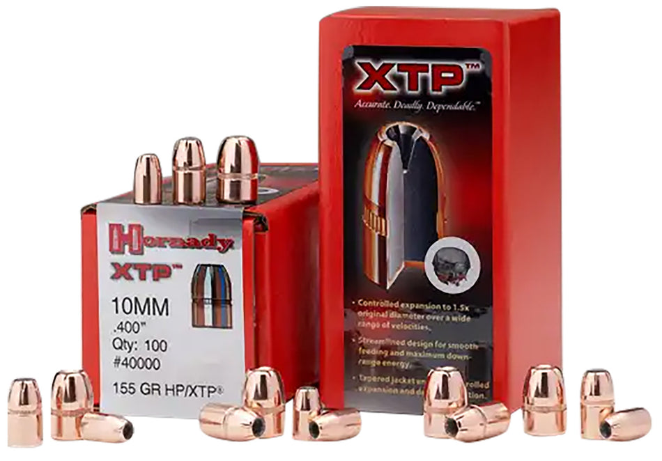 Hornady XTP 44 Cal .430 240 gr Hollow Point Reloading Bullets 100/Box
