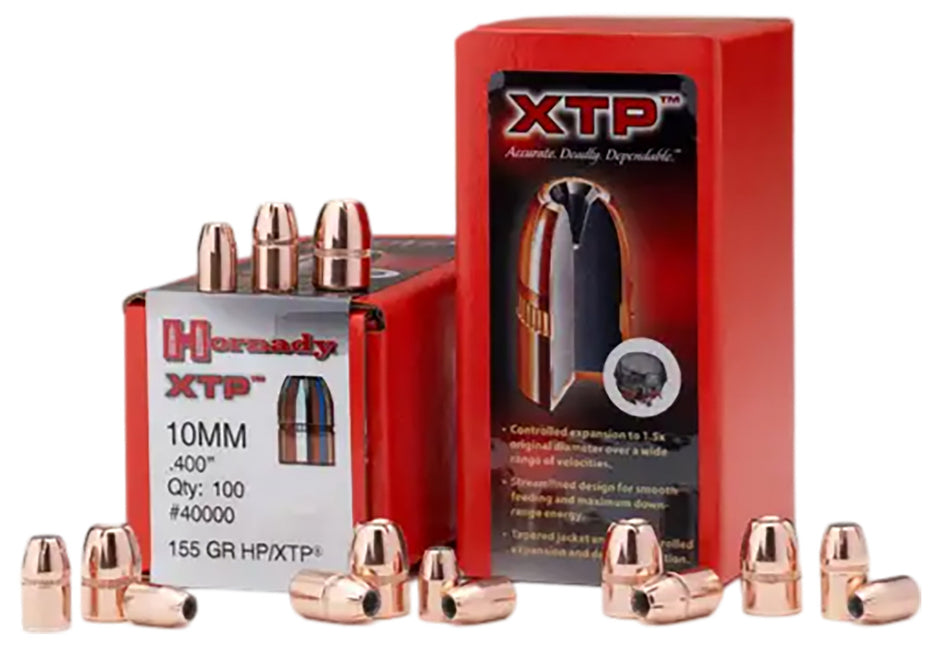 Hornady XTP 45 Cal .451 185 gr Hollow Point Reloading Bullets 100/Box