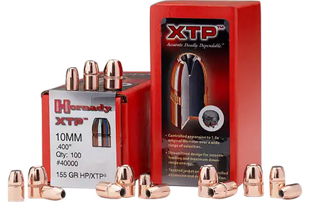 Hornady XTP 45 Cal .452 250 gr Hollow Point Reloading Bullets 100/Box
