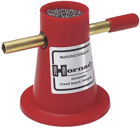 Hornady Powder Trickler Red Large Reservoir Cushioned Knob Multi Caliber Use