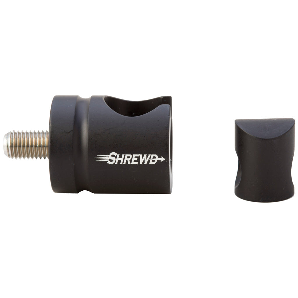 Shrewd Aluminum Quick Disconnect Stabilizer - Straight Matte Black