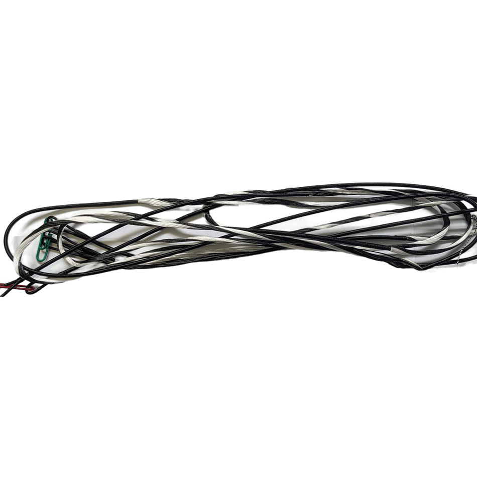 J and D Genesis Replacement String and Cable Set White/Black D97