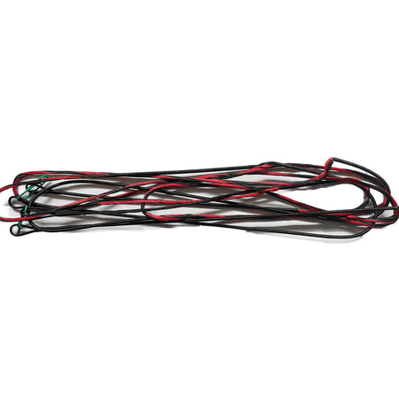 J and D Genesis Replacement String and Cable Set Black/Red D97