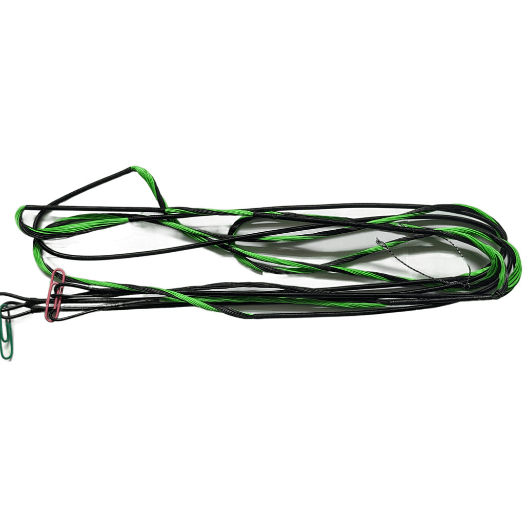 J and D Genesis Replacement String and Cable Set Black/Flo Green D97