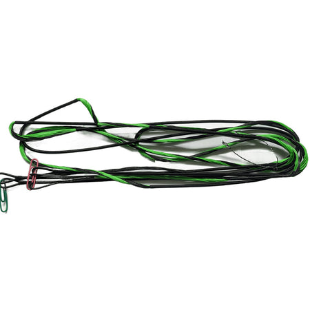 J and D Genesis Replacement String and Cable Set Black/Flo Green D97