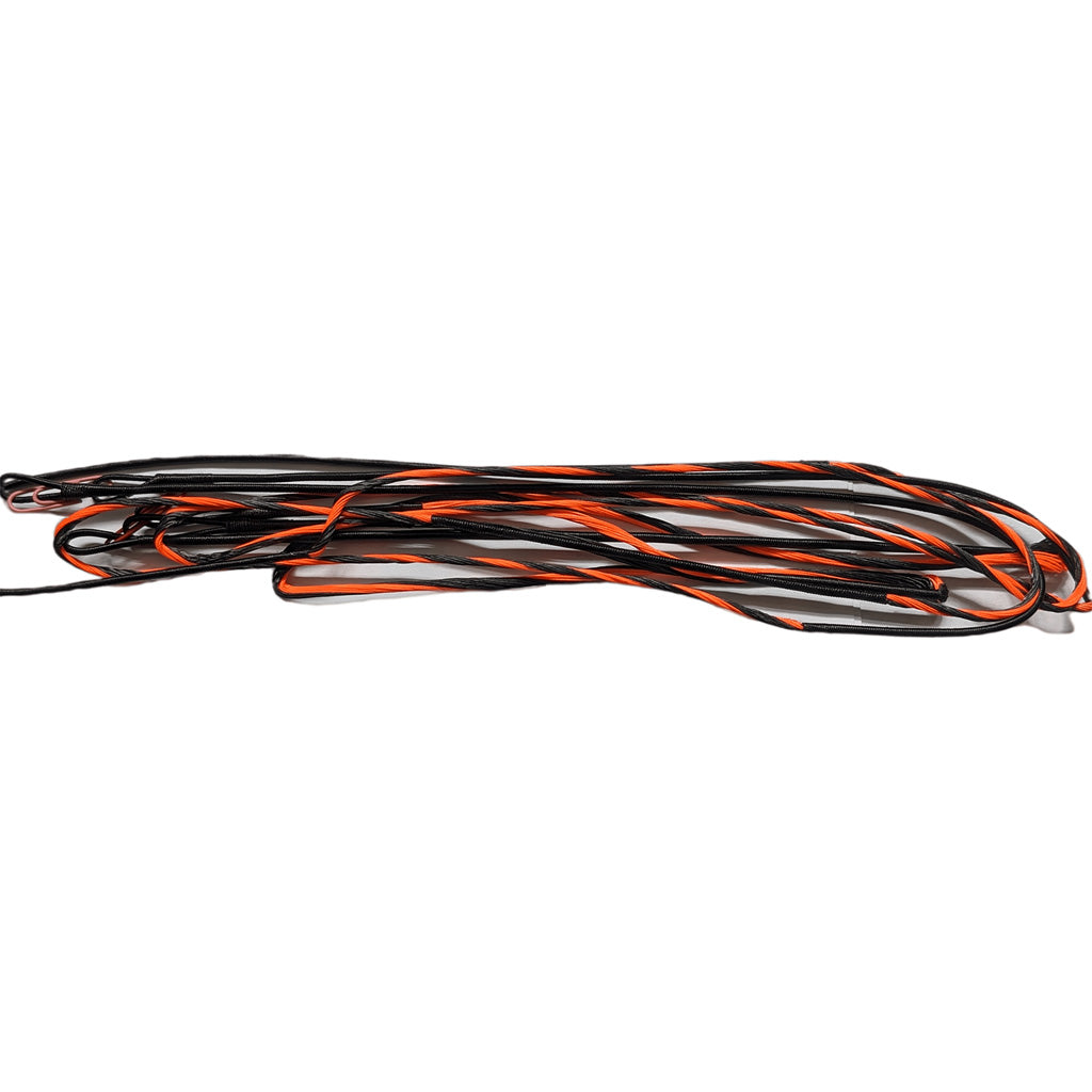J and D Genesis Replacement String and Cable Set Black/Flo Orange D97