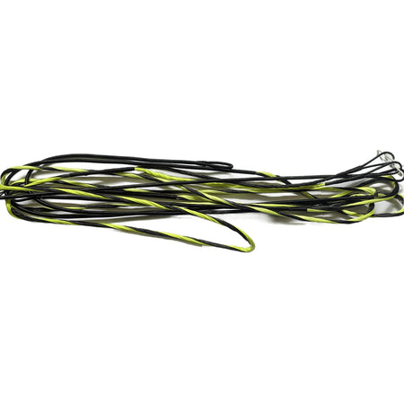 J and D Genesis Replacement String and Cable Set Black/Flo Yellow D97