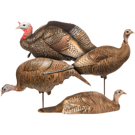 DSD Turkey Flock Decoy Set with Carry Bags