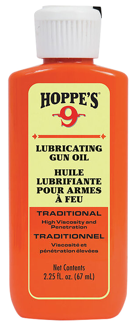 Hoppe's No. 9 Lubricating Oil 2.25oz Squeeze Bottle 10-Pack