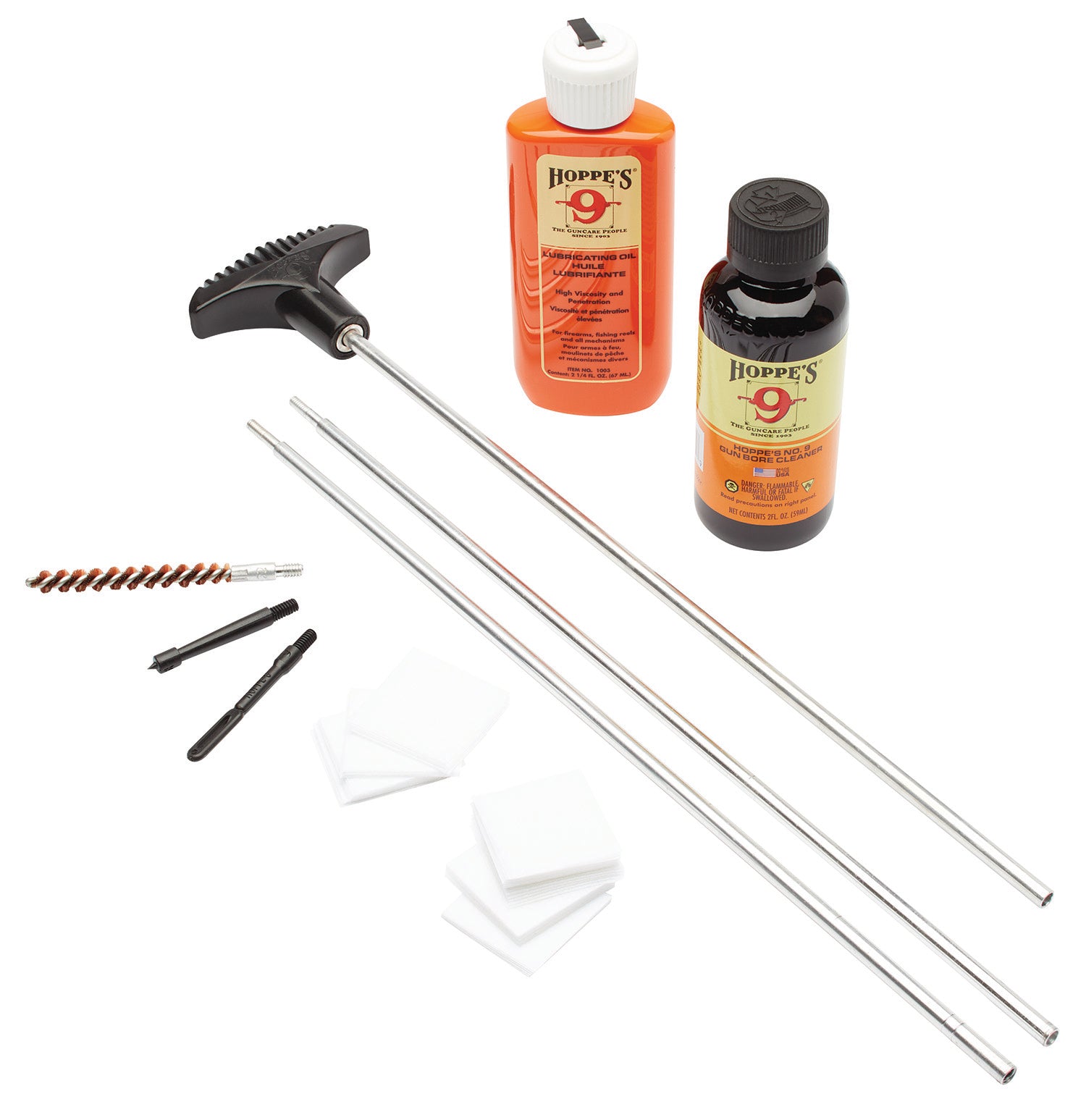 Hoppe's U30B Clam Pack Rifle Cleaning Kit .30/.32/8mm/7.62mm Cal
