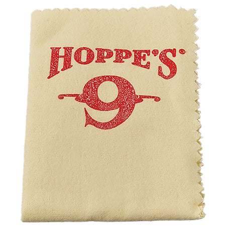 Hoppe's Wax Treated Gun Polishing Cloth 11x14 In Resealable Bag 10 Pack