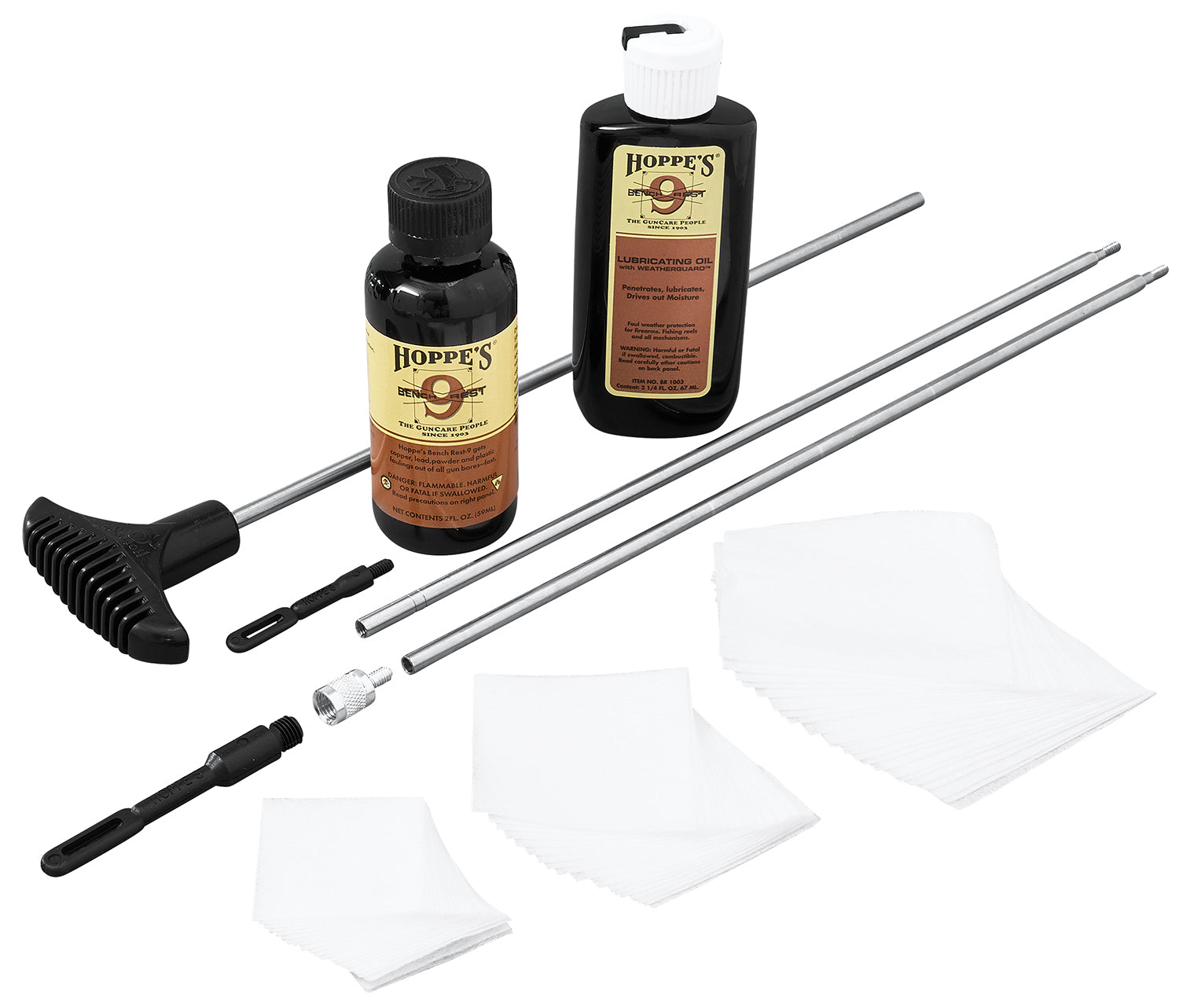 Hoppe's Bench Rest Cleaning Kit for Rifles and Shotguns, All Calibers