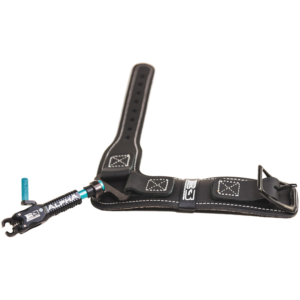 B3 Alpha Adjustable Double Caliper Bow Release Swivel Stem Black