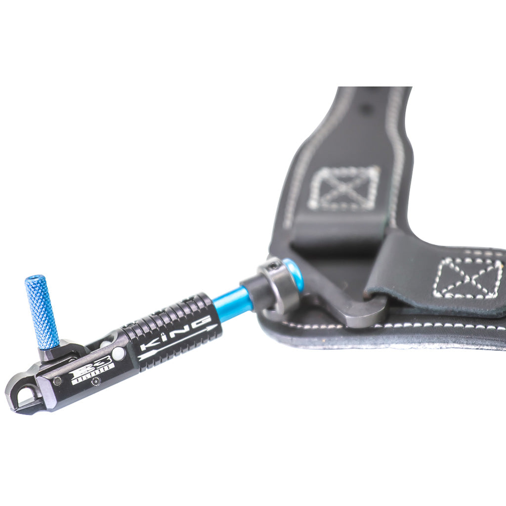 B3 King Adjustable Single Caliper Bow Release Swivel Stem Black