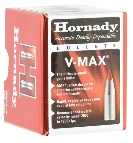 Hornady V-Max 17 Cal .172 20 gr Polymer Tip Bullets 100/Box