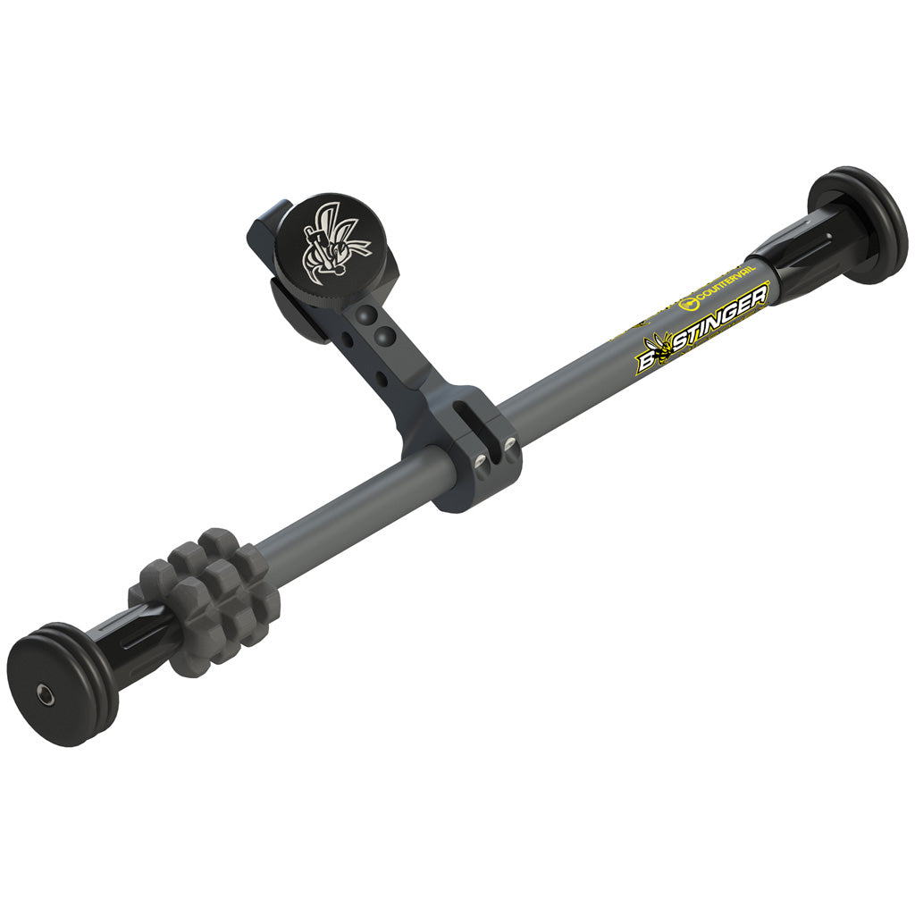 Bee Stinger MicroHex 10 Inch Dovetail Counter Slide Stabilizer Grey