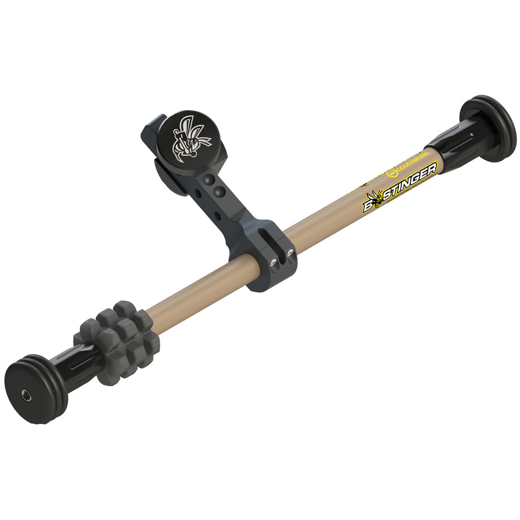 Bee Stinger MicroHex 15 Inch Dovetail Counter Slide Stabilizer Tan