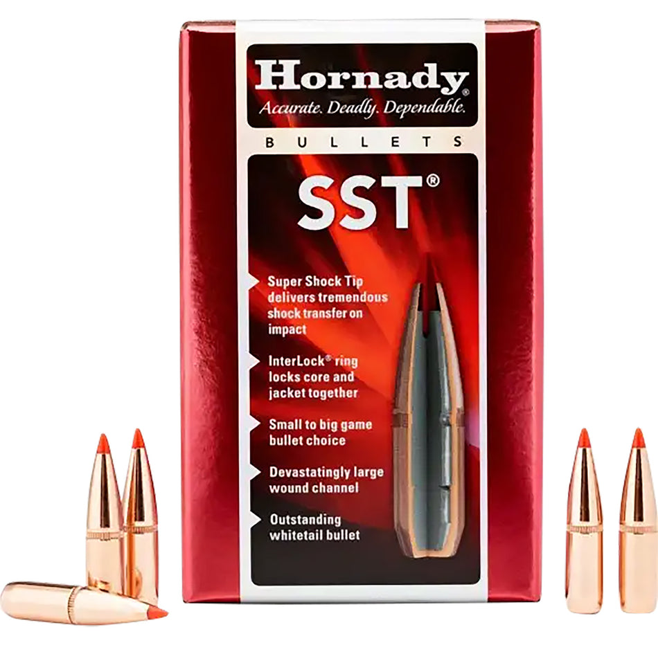 Hornady SST 25 Cal .257 117 gr Super Shock Tip Bullets 100/Box